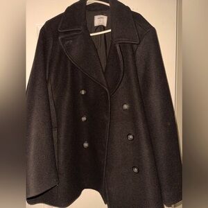 🦃 Old Navy black women’s pea coat